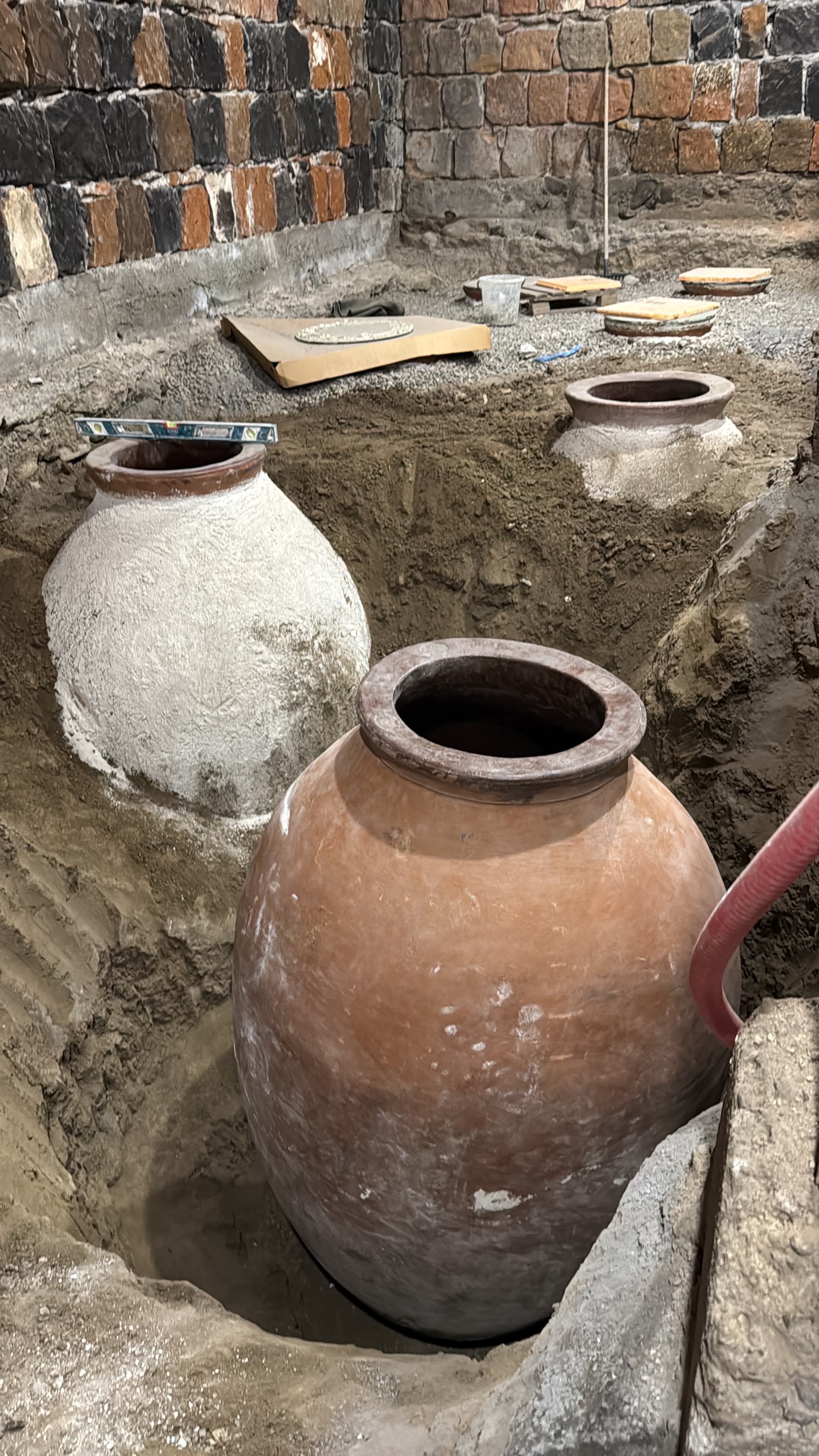 Installing karas in the ground